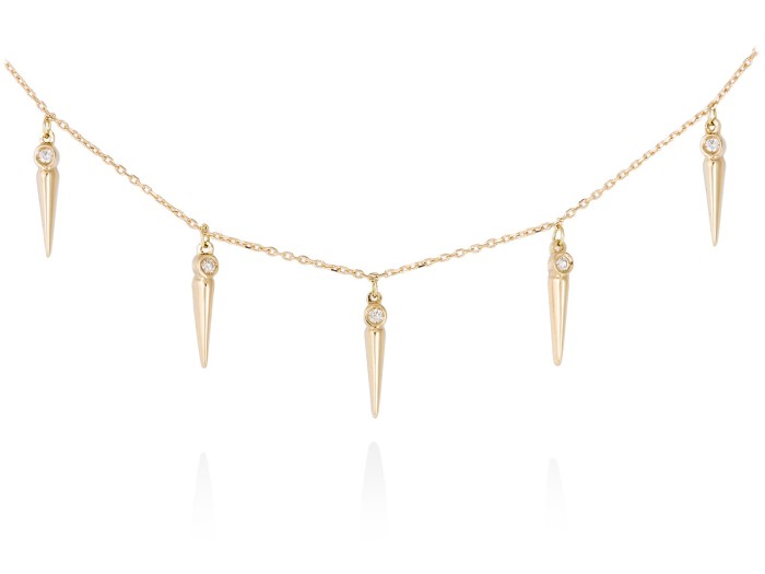 Necklace   in 18kt. Gold and diamonds