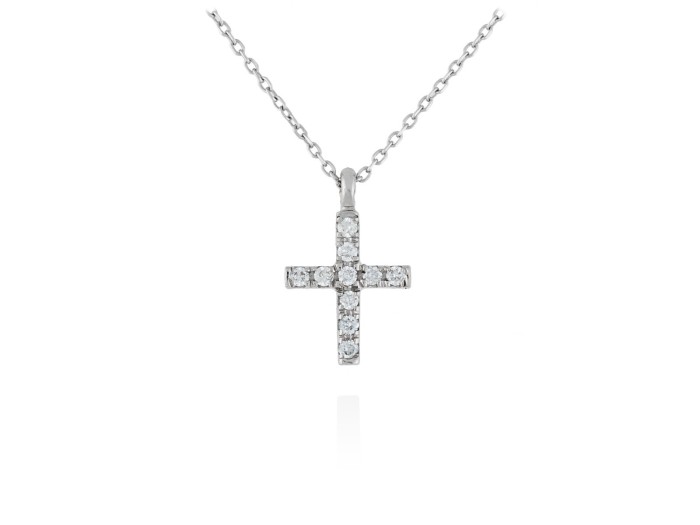 Necklace in 18kt. Gold and diamonds