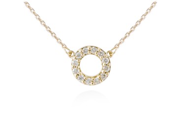 Necklace in 18kt. Gold and diamonds