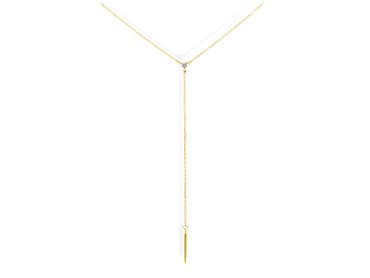 Halskette   in 18kt Gelbgold und Diamant