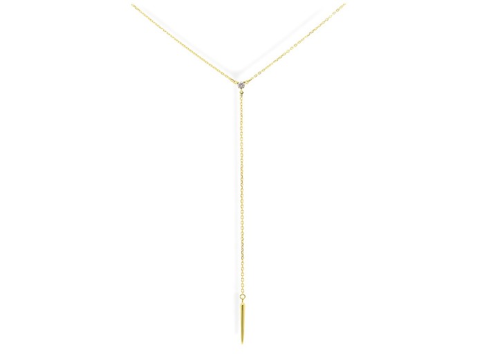 Halskette   in 18kt Gelbgold und Diamant