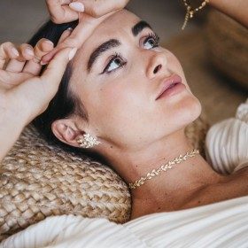 Halskette HIEDRA  in silber