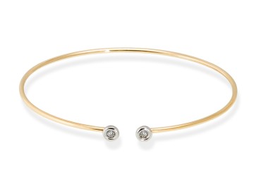 Pulsera   en Oro 18Kt. y diamantes