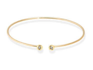 Pulsera   en Oro 18Kt. y diamantes