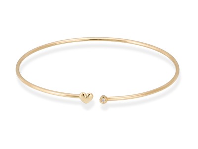 Pulsera   en Oro 18Kt. y diamantes