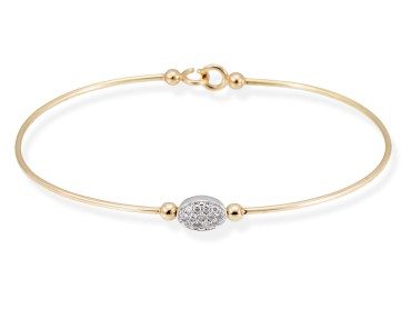 Bracelet  in 18kt. Gold and diamonds