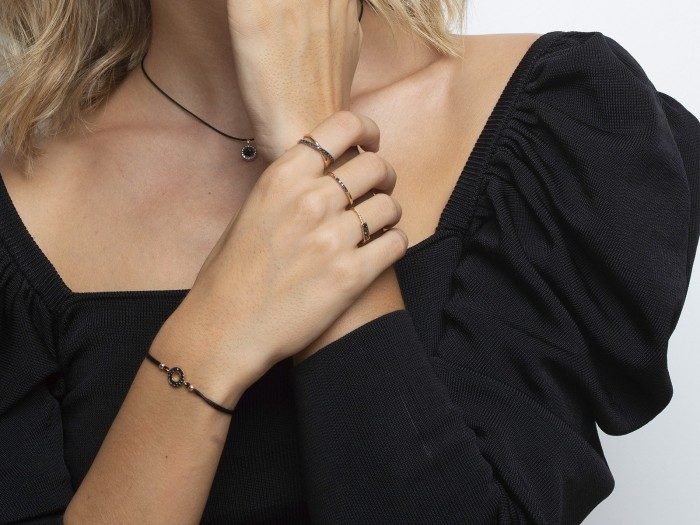 Pulsera en Oro 18Kt. y diamantes