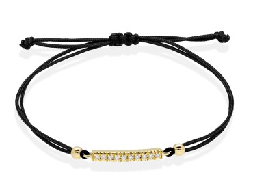 Pulsera en Oro amarillo 18Kt y diamantes