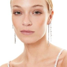 Climber Earring RIVIERE  in silver