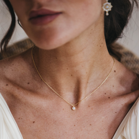 Halskette CATALINA  in silber