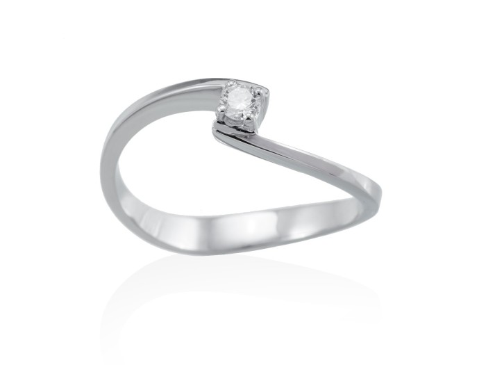 Ring in 18kt. Gold and diamonds