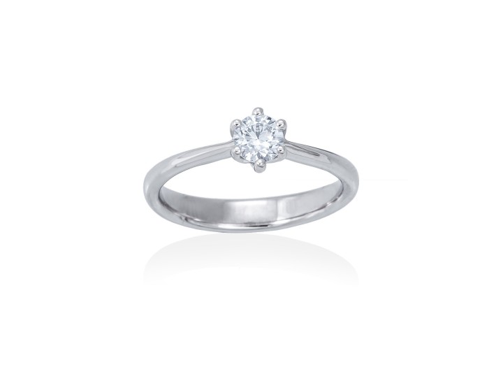 Ring   in 18kt. Gold and diamonds