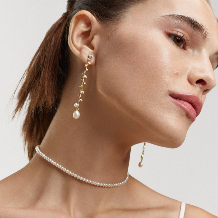 Ohrringe LIANA  in silber