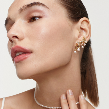 Earrings ROCIO  in silver