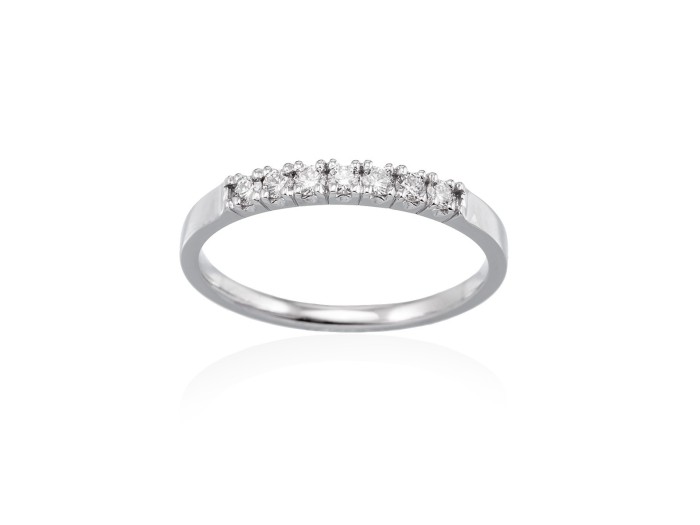 Ring in 18kt. Gold and diamonds