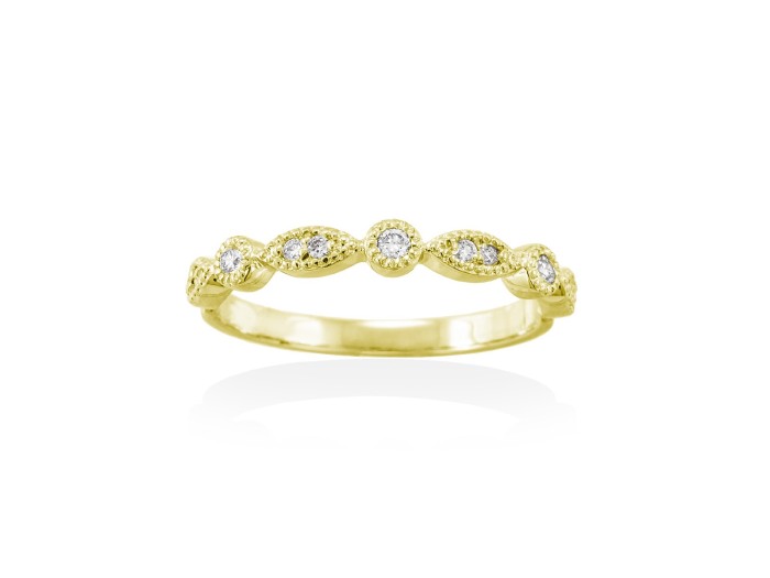 Ring in 18kt. Gold and diamonds