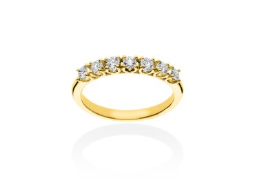 Ring   in 18kt Weißgold und Diamanten