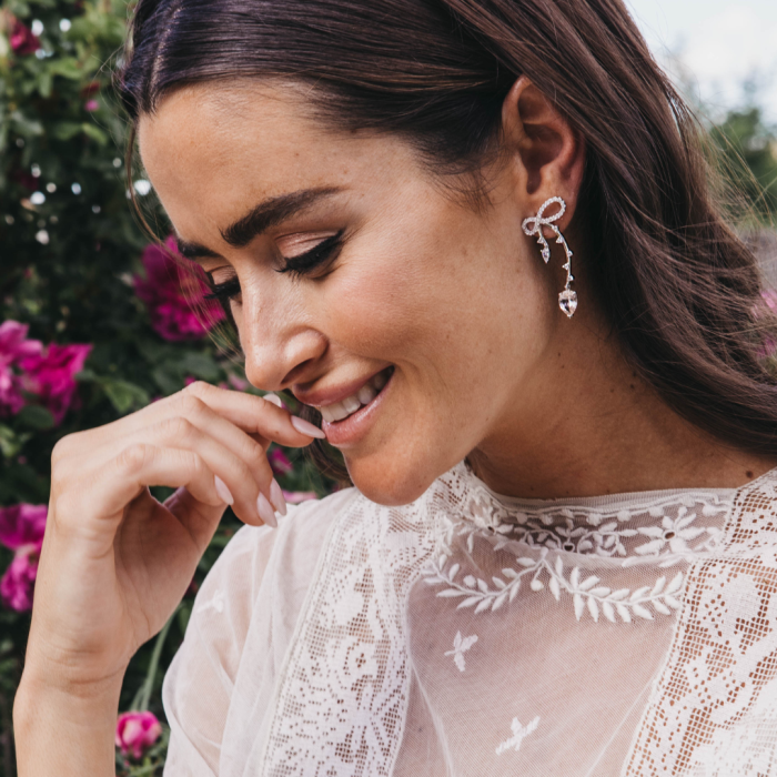 Ohrringe Audrey  in silber