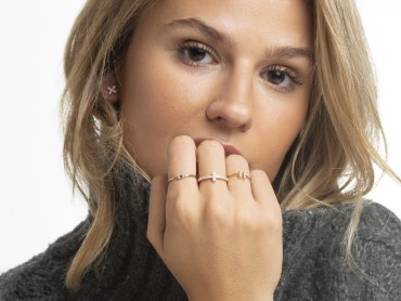 Ring in 18kt. Gold and diamonds