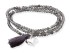 Bracelet ZEN GRAPHITE with heart charm