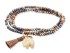 Pulsera ZEN CHOCOLATE con elefante