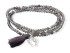 Bracelet ZEN GRAPHITE with horseshoe