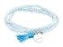 Armband ZEN Blau in silber