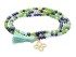 Pulsera ZEN NENUFAR con trebol