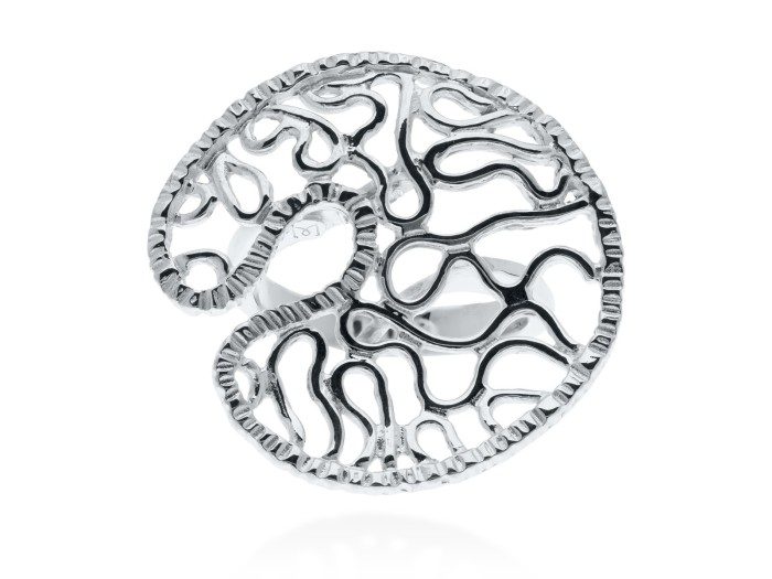 Ring HIGH LINE in silber