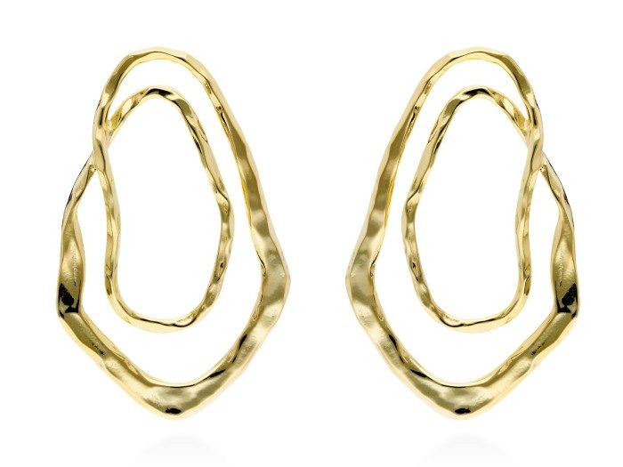 Earrings GUGGENHEIM max in silver