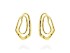 Pendientes de plata aro GUGGENHEIM