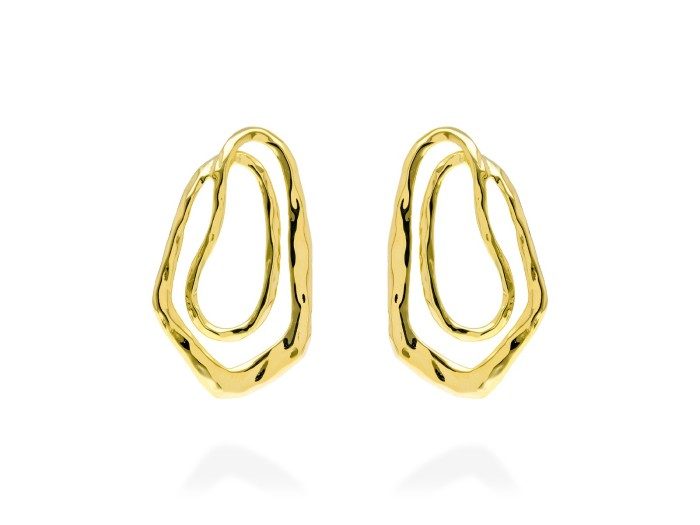 Pendientes de plata aro GUGGENHEIM