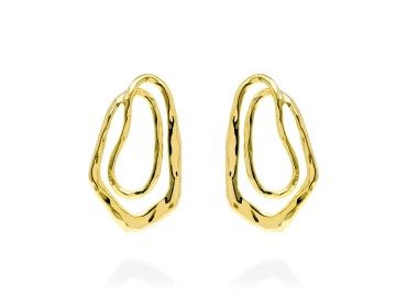 Pendientes de plata aro GUGGENHEIM