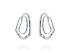 Pendientes de plata aro GUGGENHEIM