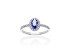 Anillo   en Oro blanco 18Kt y diamantes