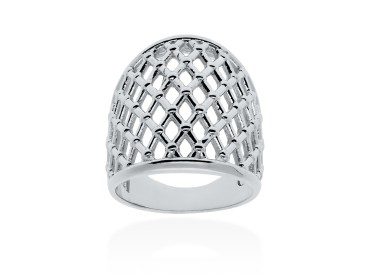 Anillo de plata STEINWAY