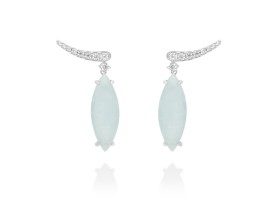 Pendientes PISA  en plata