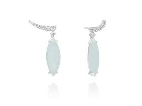 Pendientes PISA  en plata