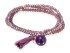 Armband ZEN Lila in silber rose vergoldet