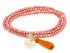 Pulsera ZEN NARANJA con chapa Mamá