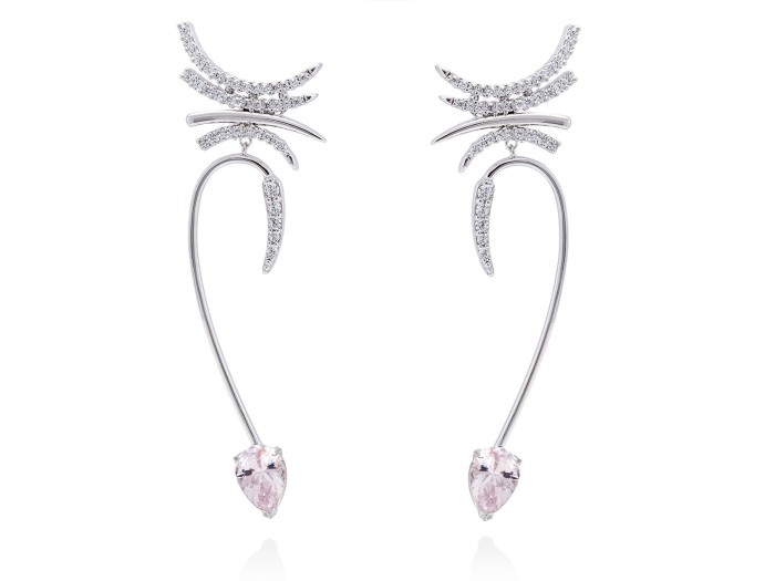 Earrings DREAM blue in silver