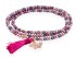 Pulsera ZEN FUCSIA con ángel