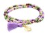Pulsera ZEN PROVENZA con Virgen del Rocío