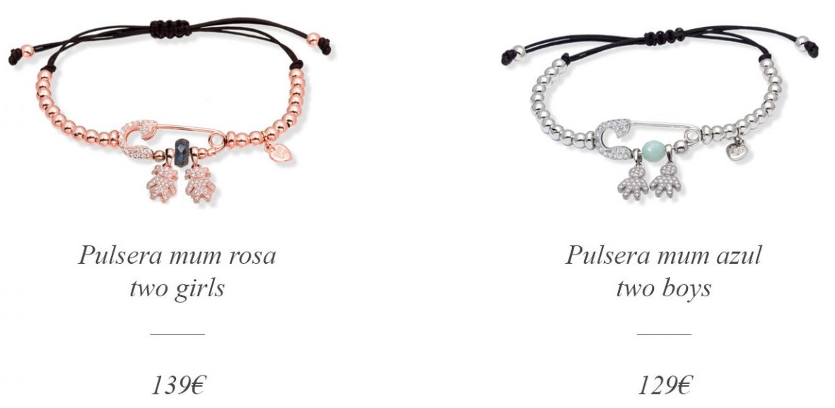 pulseras personalizadas para madres