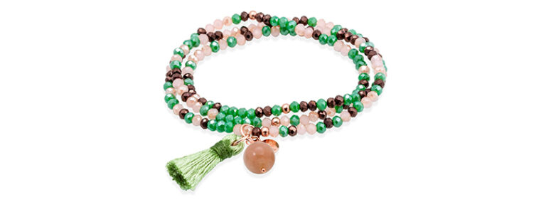 Pulsera ZEN AFTER EIGHT con piedra natural