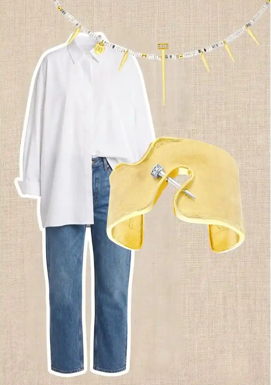 Look con colección Silk Marina García