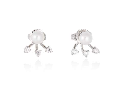 Earrings HANOI pearl in silver