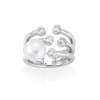 Ring HANOI pearl in silver
