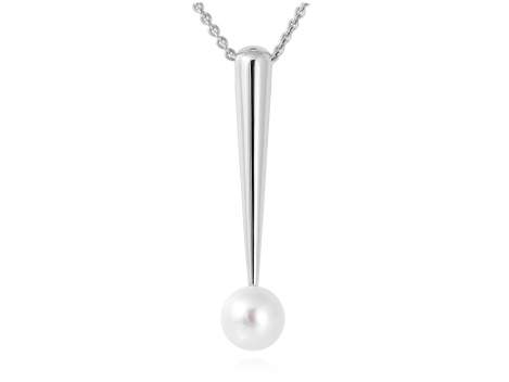 Necklace PHUKET pearl in silver