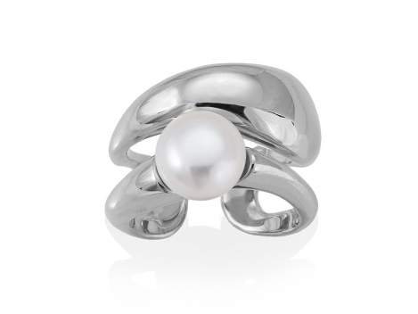 Ring AOMORI pearl in silver